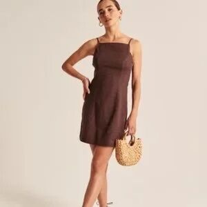Abercrombie dress in TAN